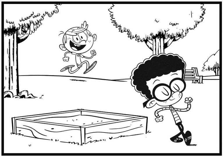 Nakreslete Hlasiťákovi snadný omalovánka