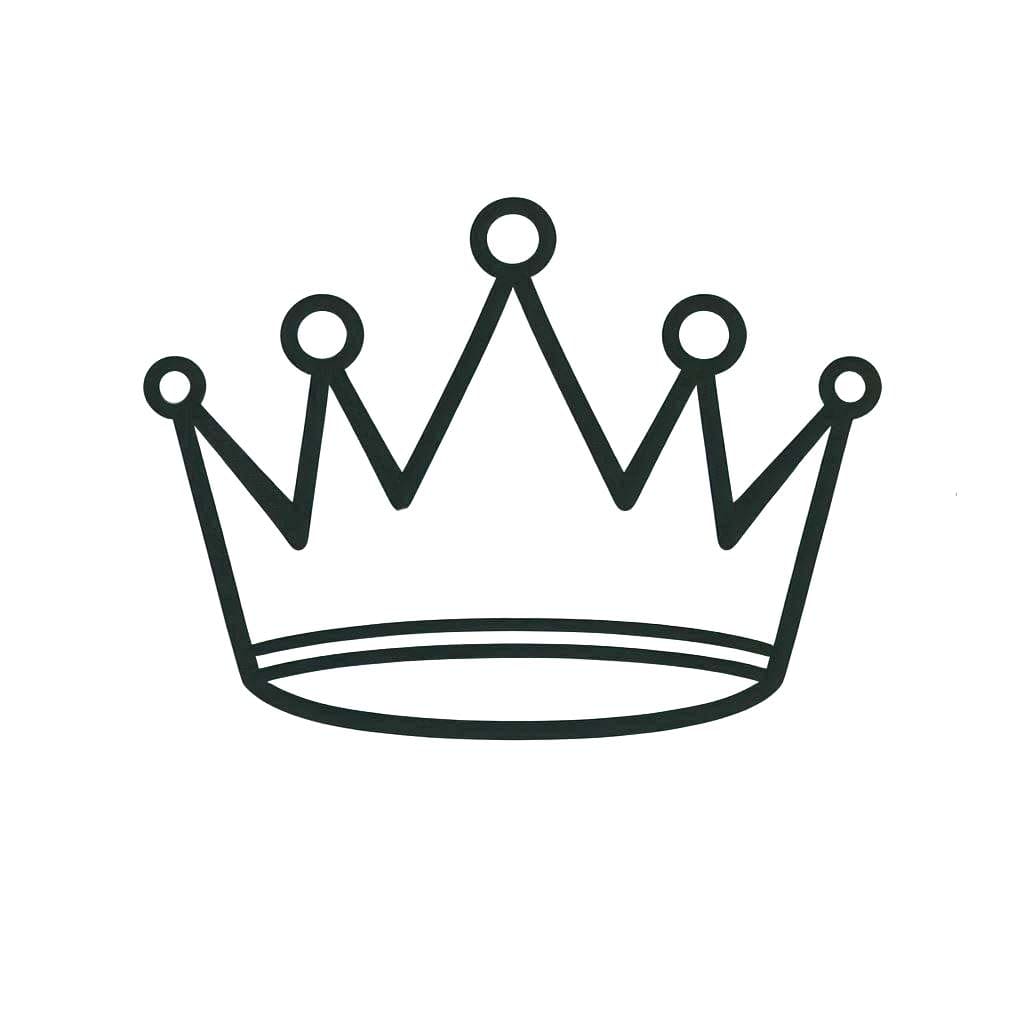 Nakreslete Koruna 7 omalovánka