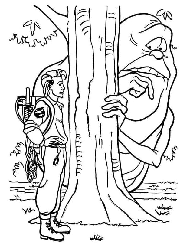 Nakreslete Krotitelé Duchů omalovánka