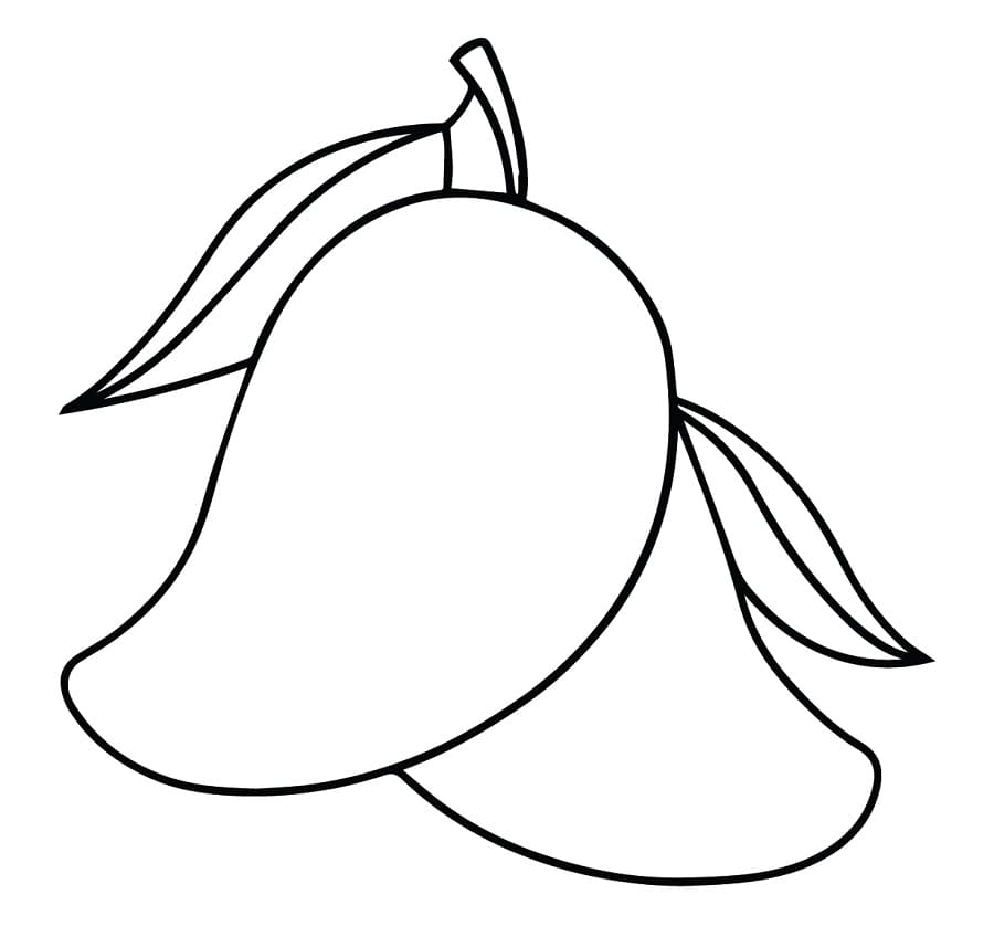 Nakreslete Ovoce pro děti omalovánka