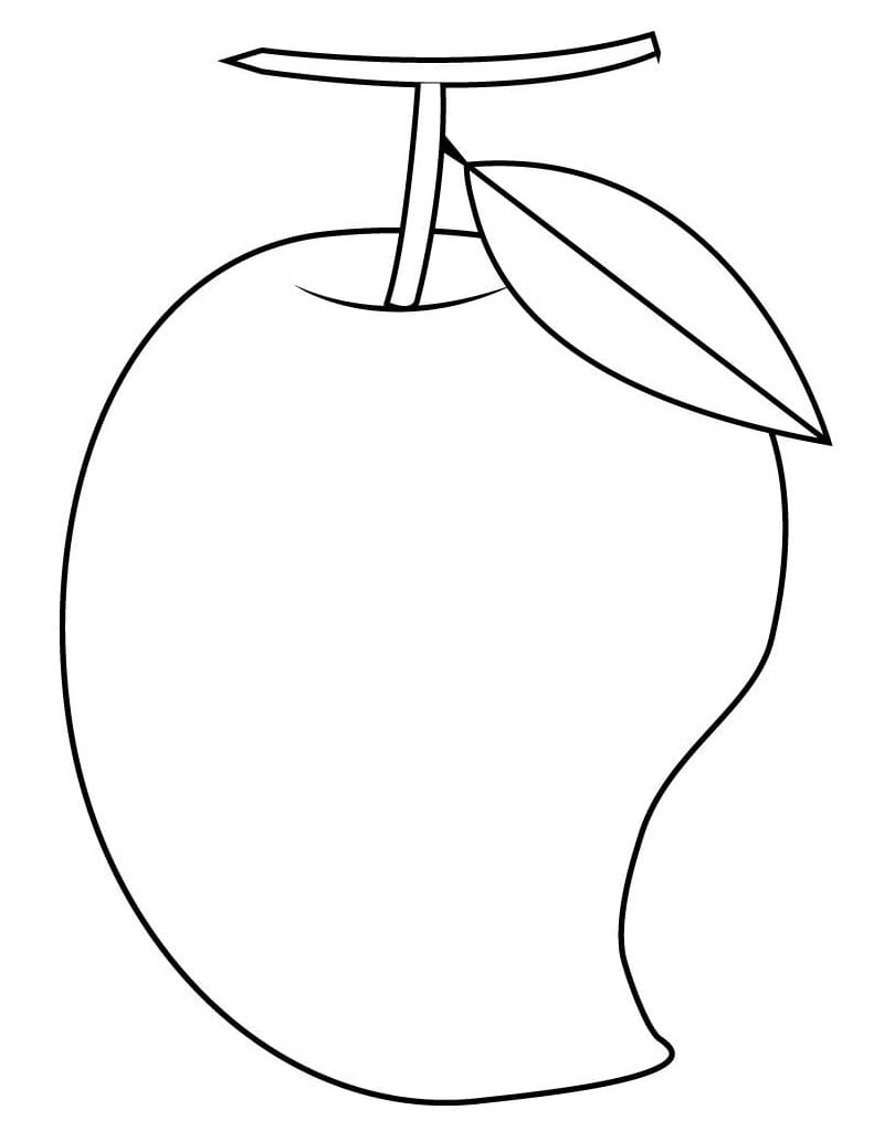 Nakreslete Ovoce základní omalovánka