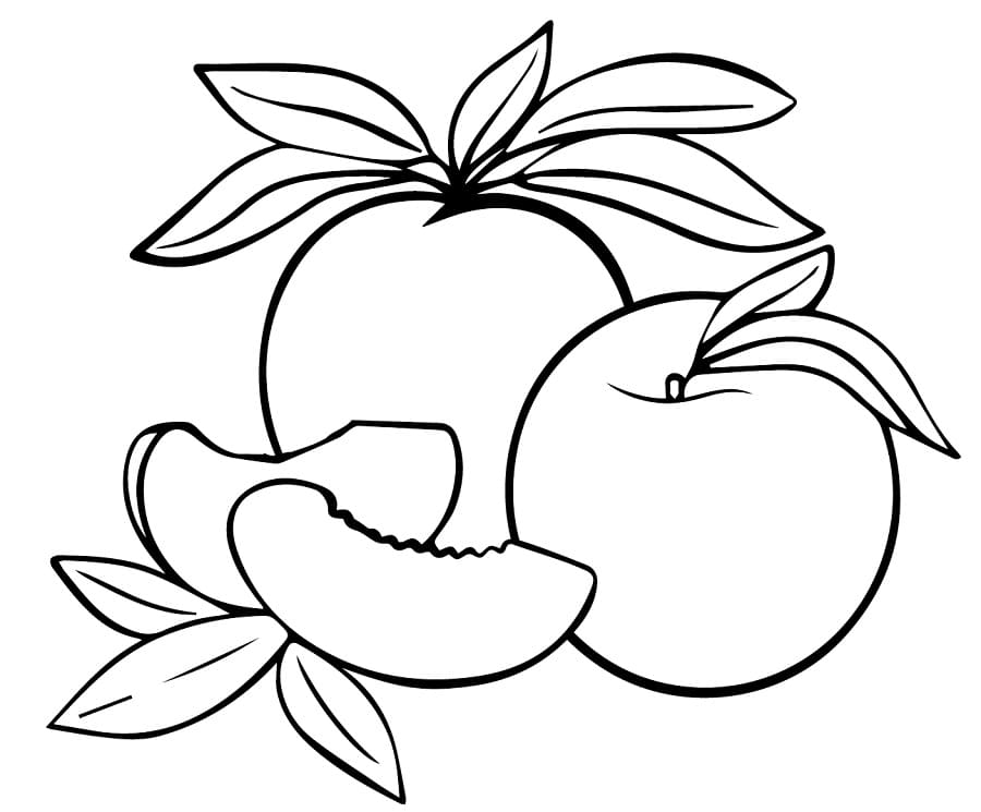 Nakreslete Ovoce zdarma základní omalovánka