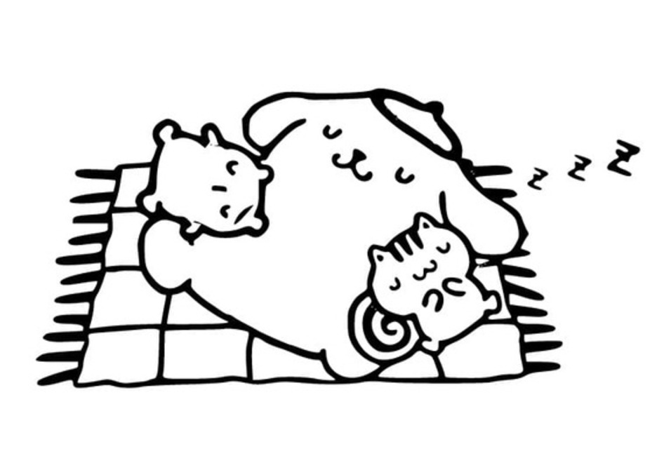 Nakreslete Pompompurin snadný omalovánka