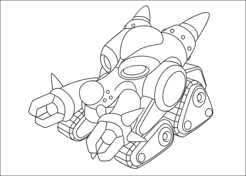 Obraz Astro Boy k vytisknutí zdarma omalovánka