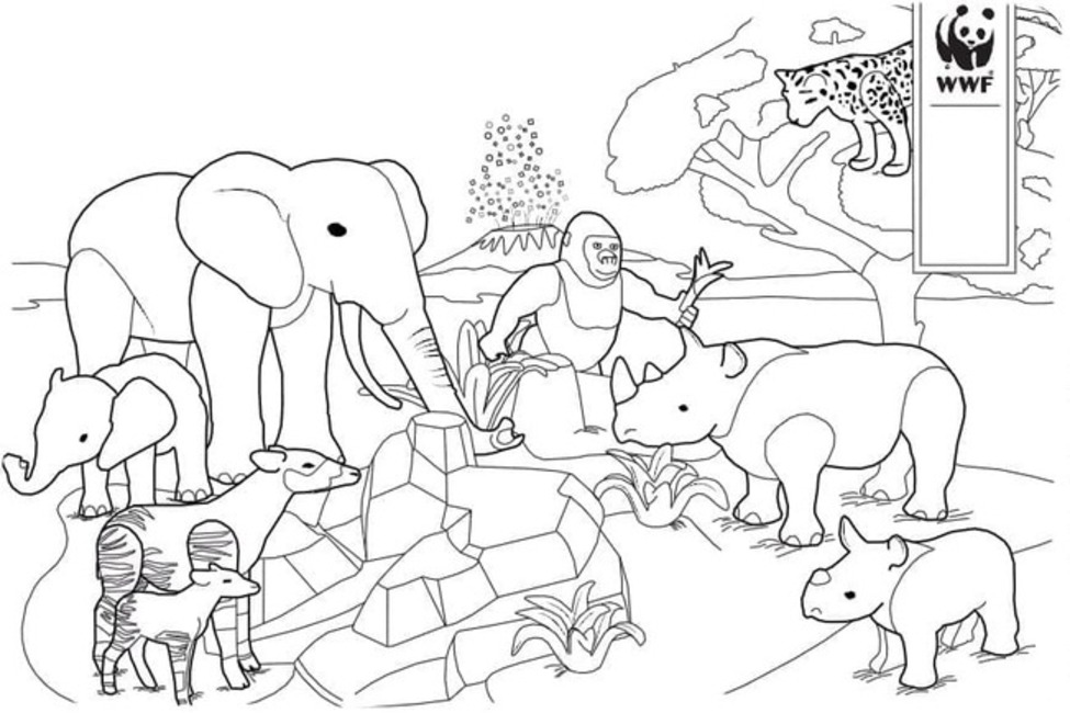 Playmobil prostý u dětí omalovánka