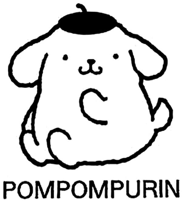 Pompompurin k vytisknutí zdarma omalovánka