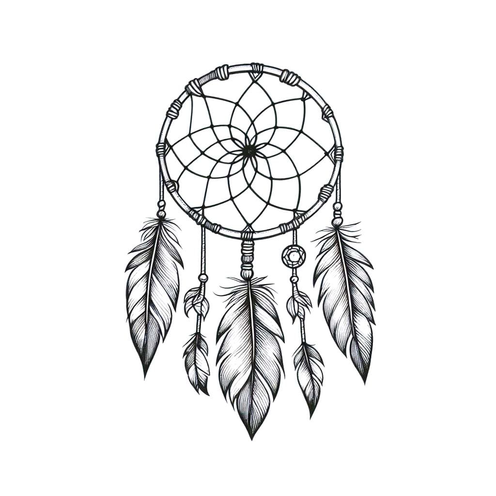 Lapač Snů 2 omalovánka