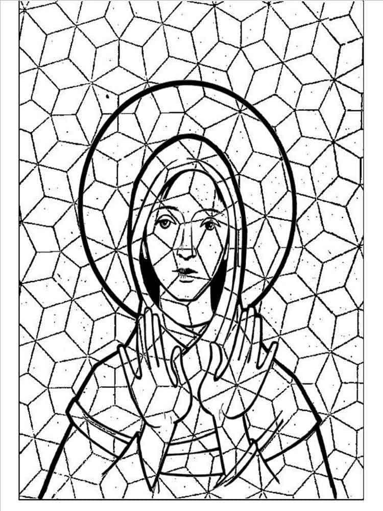 Mozaika zdarma snadný omalovánka