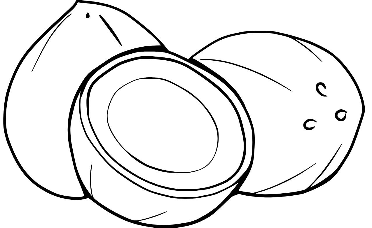 Nakreslete Broskev u dětí omalovánka