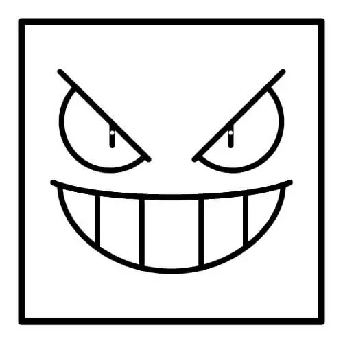 Nakreslete Gengar zdarma omalovánka