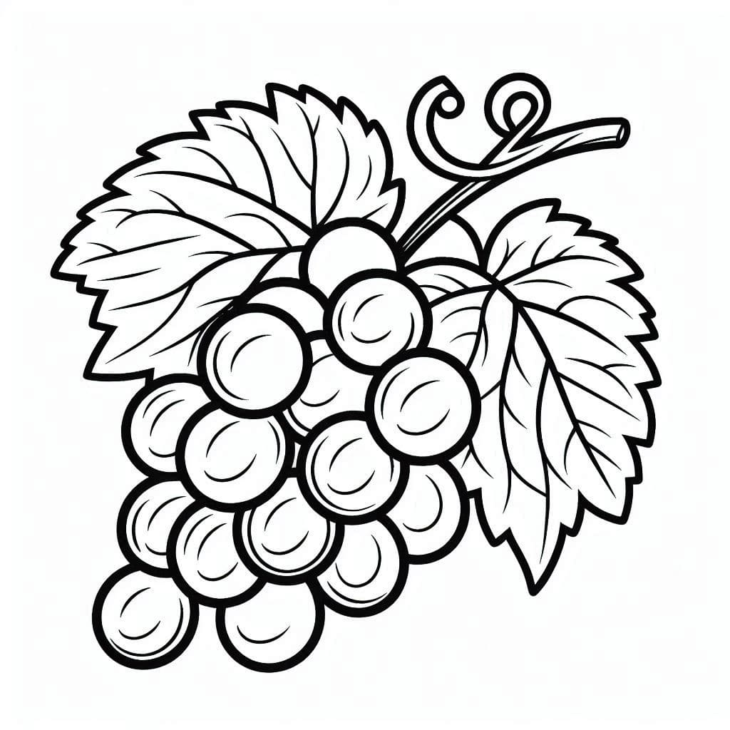 Nakreslete Hrozny k vytisknutí zdarma omalovánka