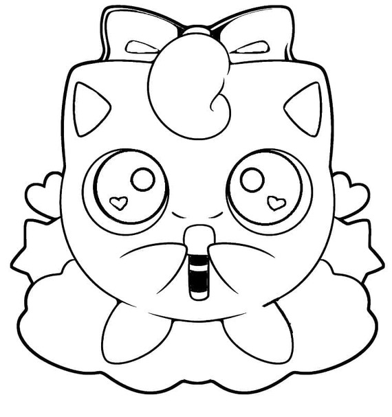 Nakreslete Jigglypuff základní omalovánka
