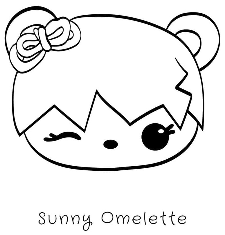 Nakreslete Num Noms Sunny Omelette omalovánka