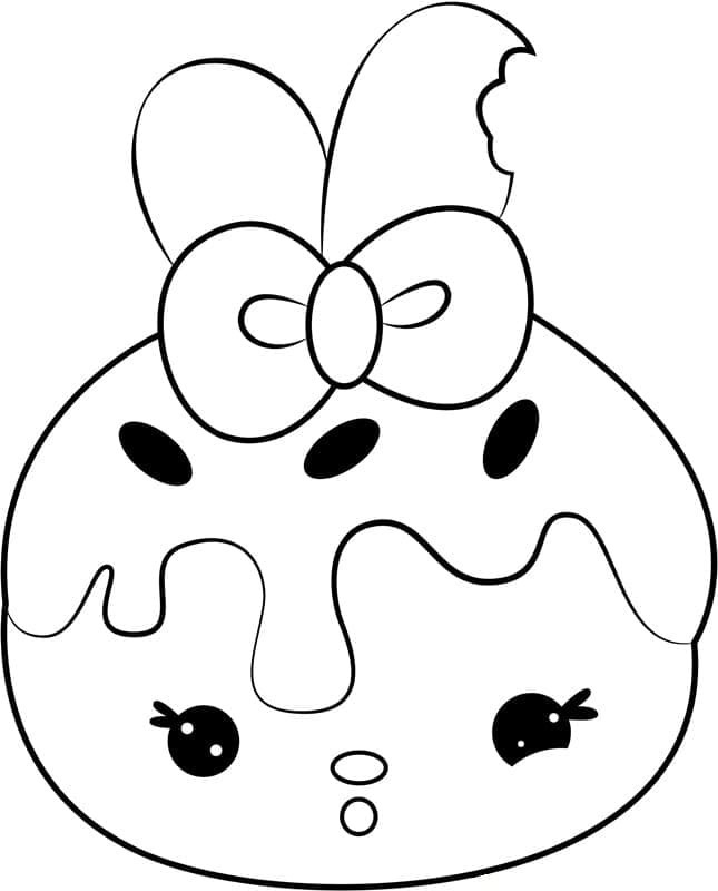 Nakreslete Num Noms k vytisknutí zdarma omalovánka