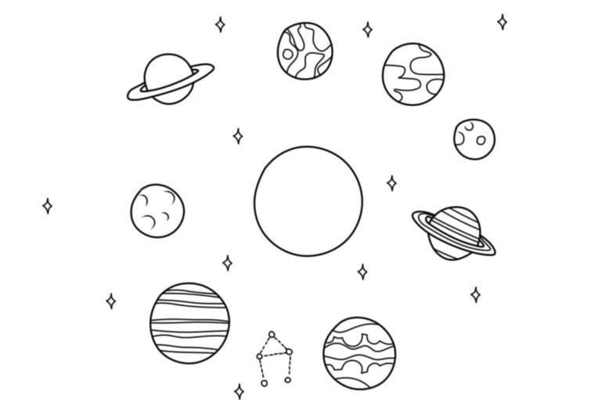 Omalov nky K Vytisknut Slune n Soustava Omalovanek cz