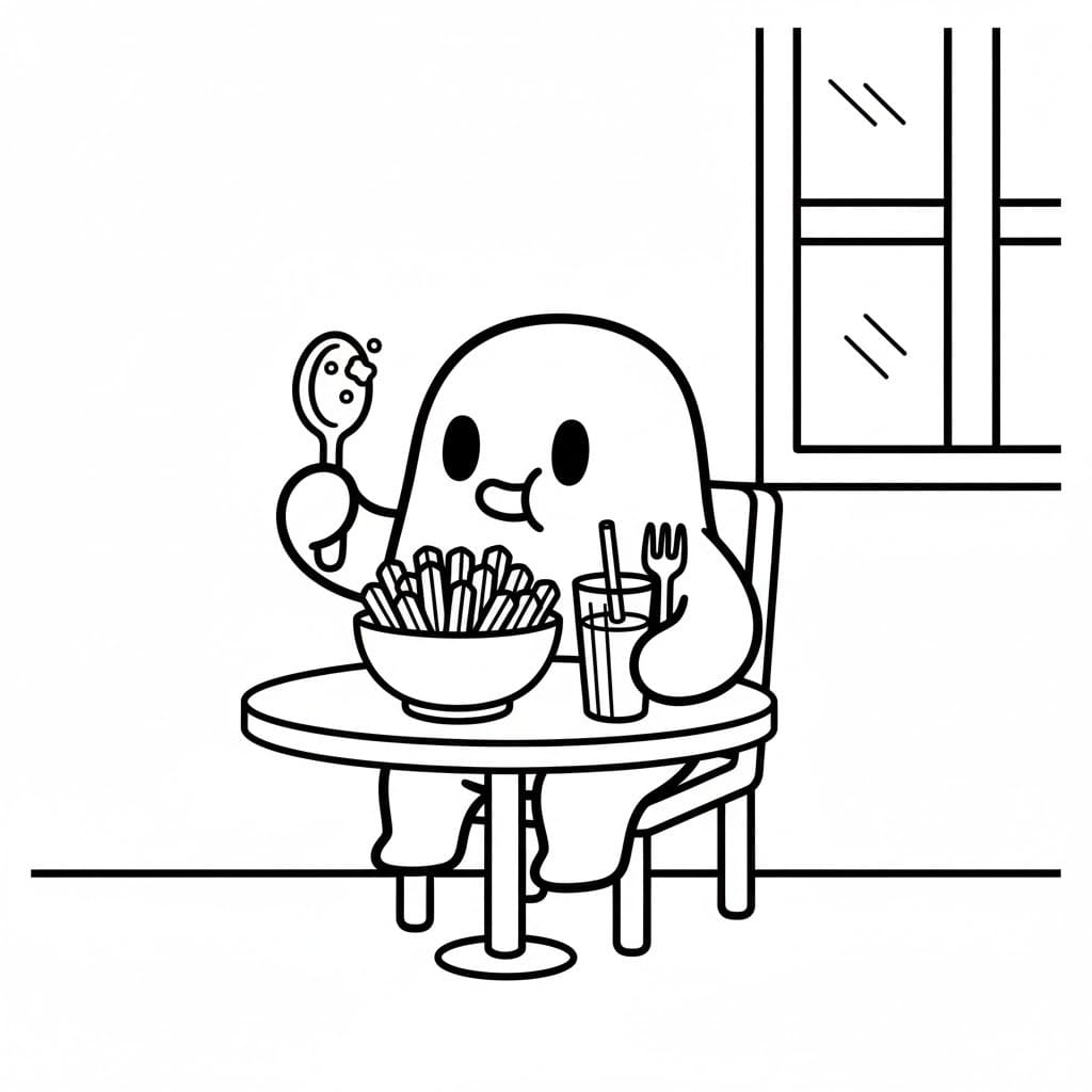 Fall Guys k vytisknutí zdarma omalovánka