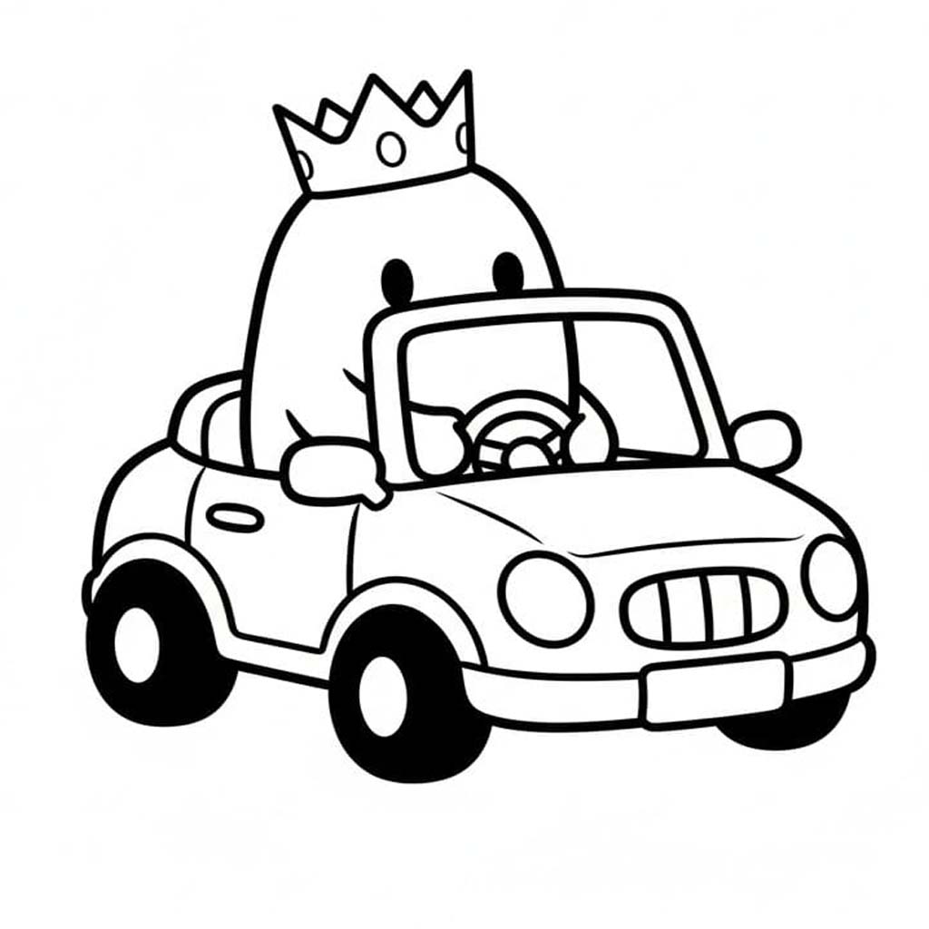 Fall Guys zdarma tisknutelné pro děti omalovánka