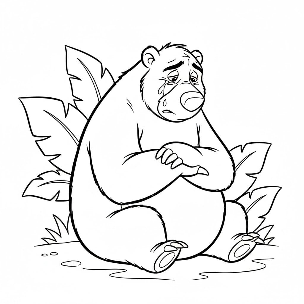 Kniha Džunglí 4 omalovánka