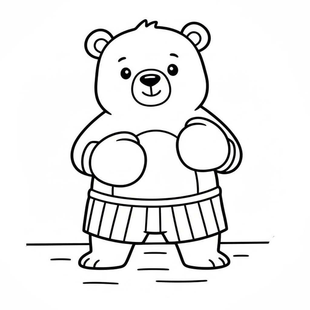 Lední Medvěd 2 omalovánka