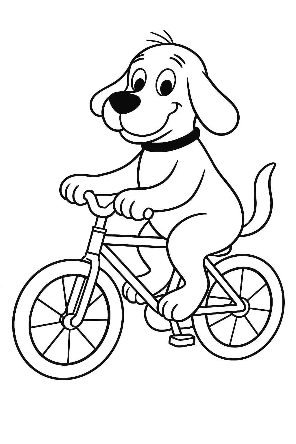 Nakreslete Clifford 6 omalovánka