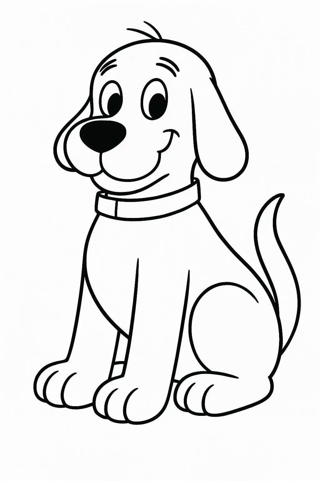 Clifford omalovánky