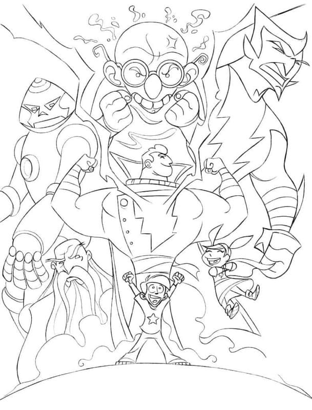 Nakreslete Shazam tisknutelné snadný omalovánka