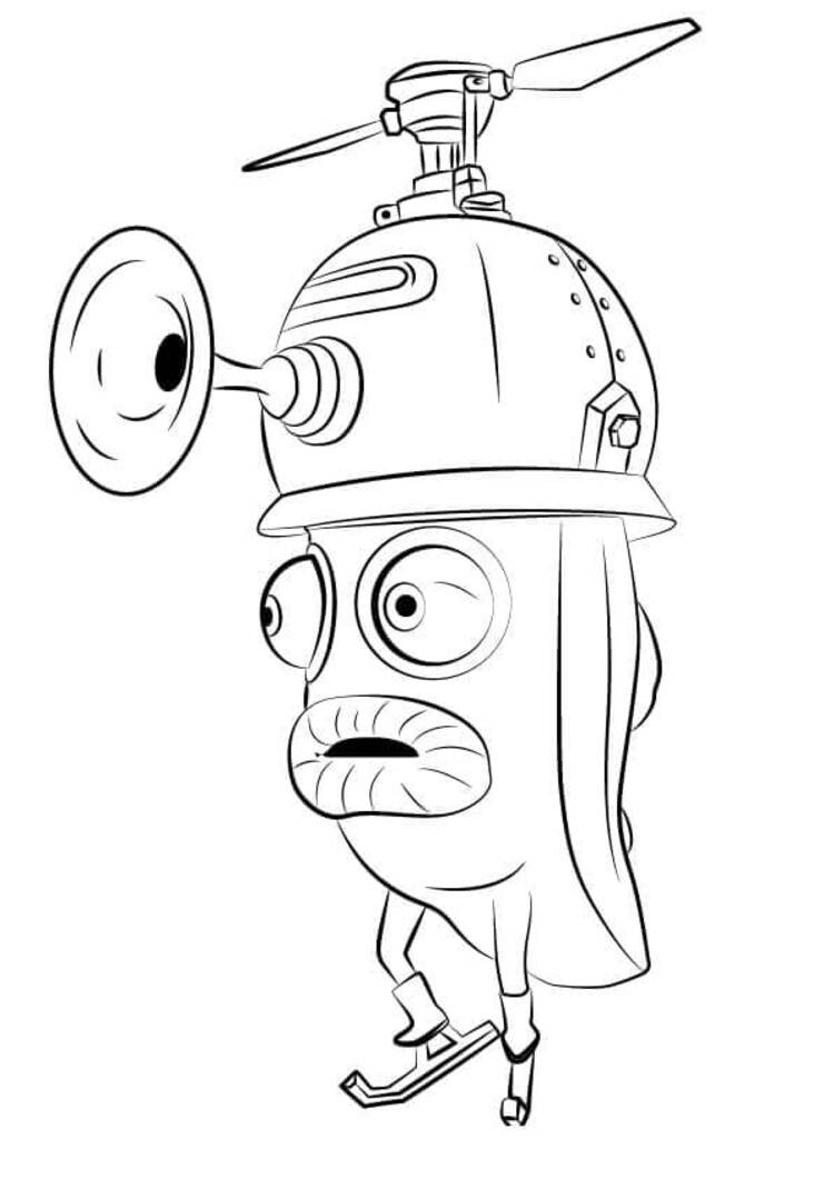 Nakreslete Splatoon zdarma prostý omalovánka