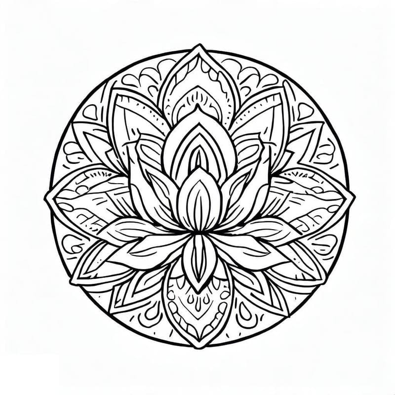 Nakreslete Všímavost k vytisknutí omalovánka