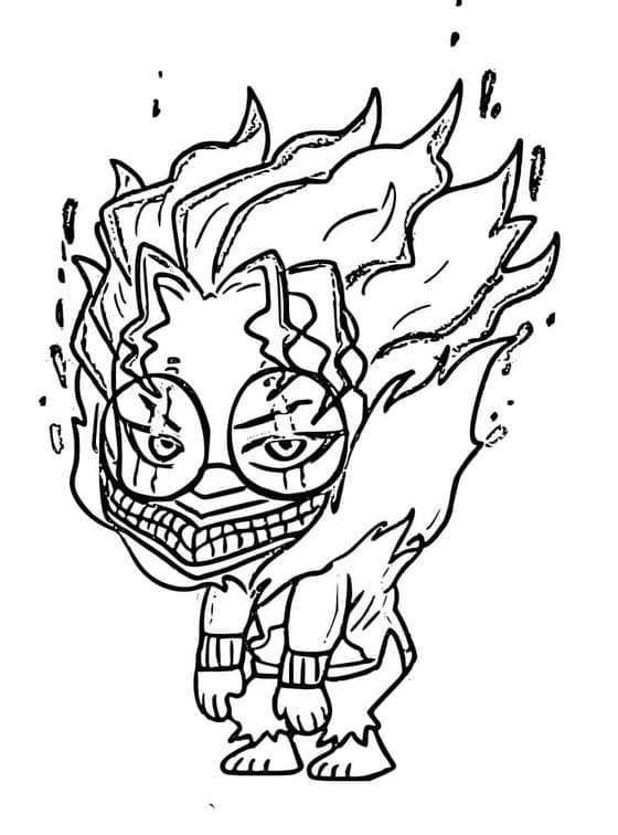 Obraz Dandadan omalovánka