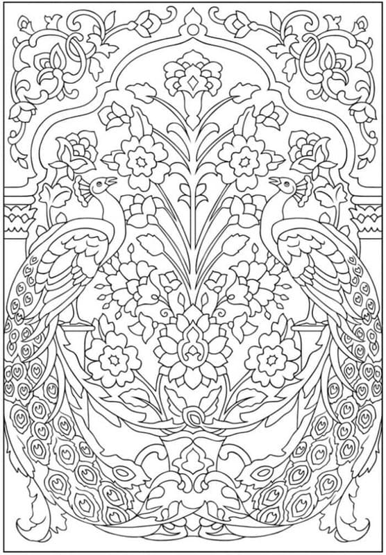 Všímavost omalovánky