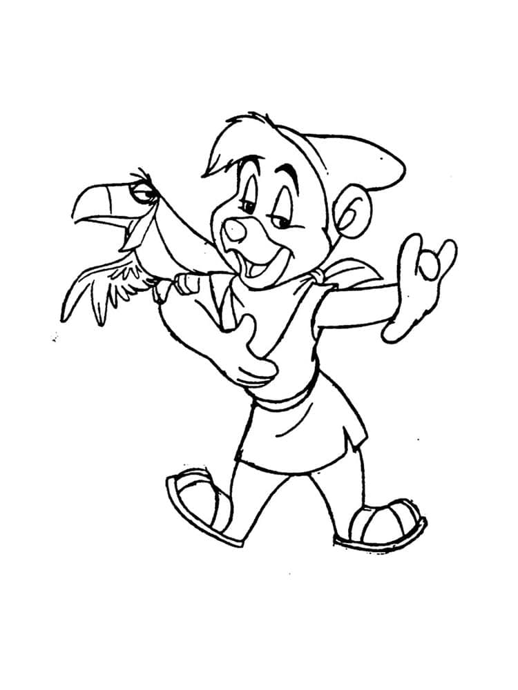 Gumídci pro děti omalovánka