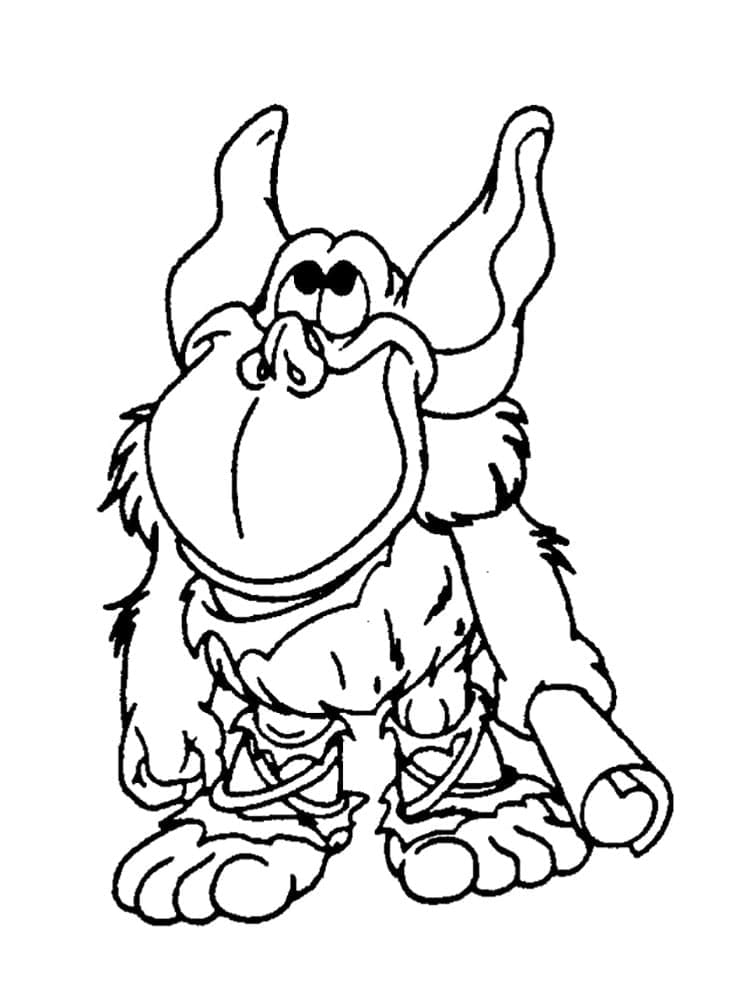 Gumídci tisknutelné omalovánka