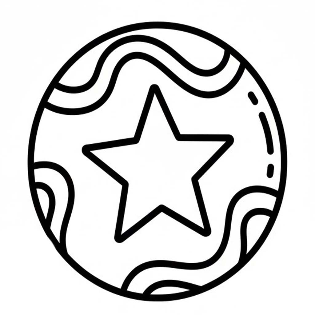 Míče 3 omalovánka