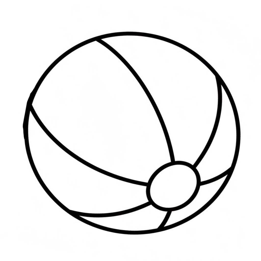 Míče 5 omalovánka