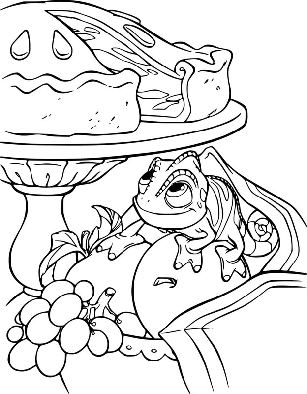 Na Vlásku zdarma tisknutelné pro děti omalovánka