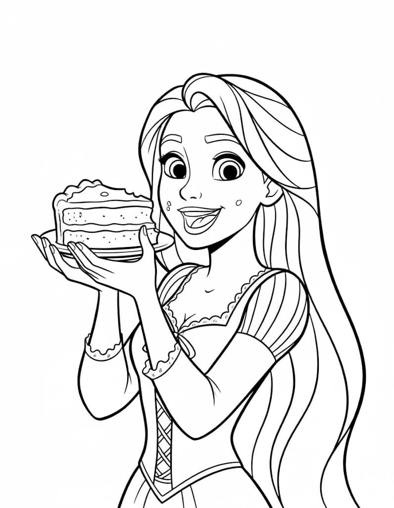 Na Vlásku zdarma omalovánka