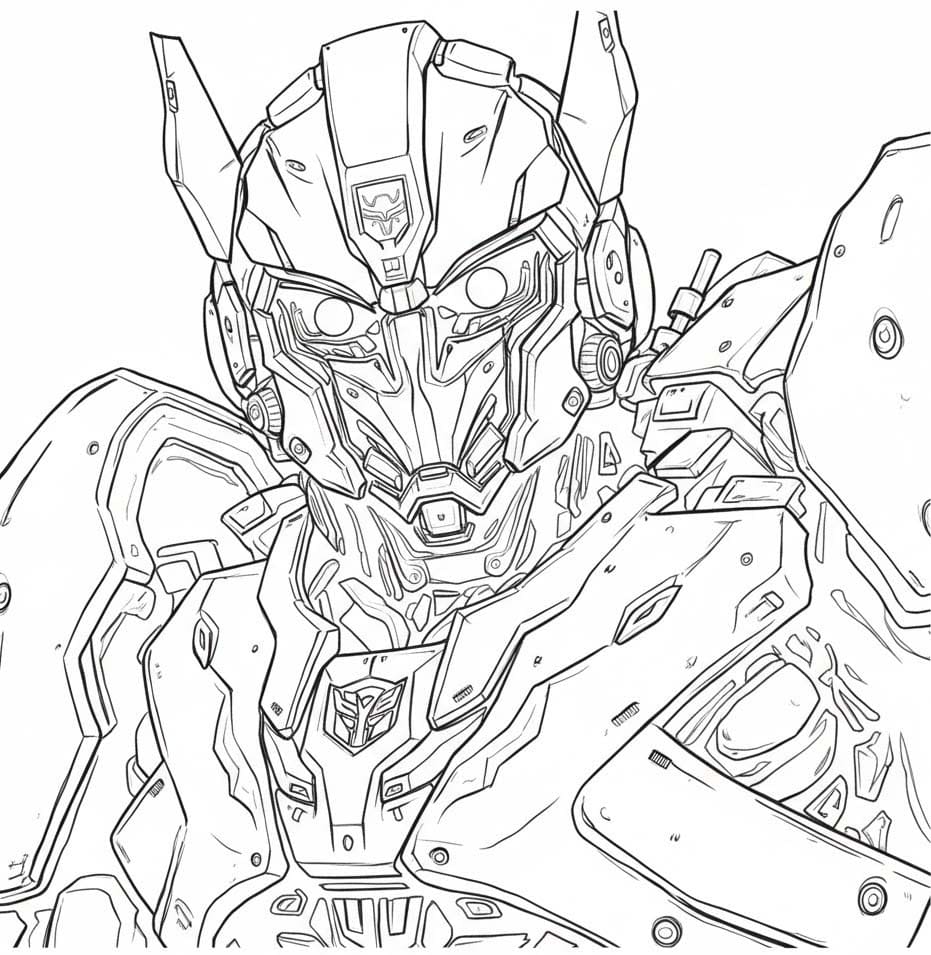 Nakreslete Bumblebee k vytisknutí omalovánka