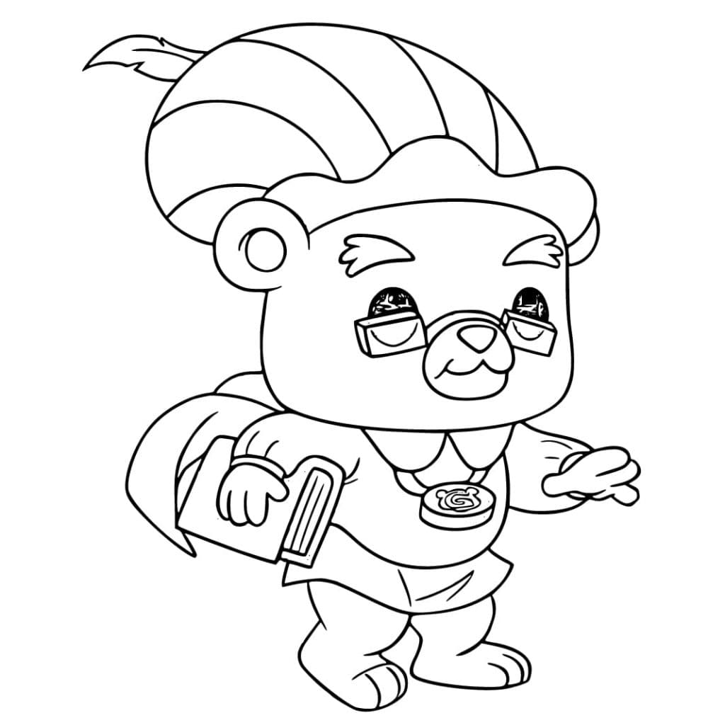 Nakreslete Gumídci zdarma omalovánka