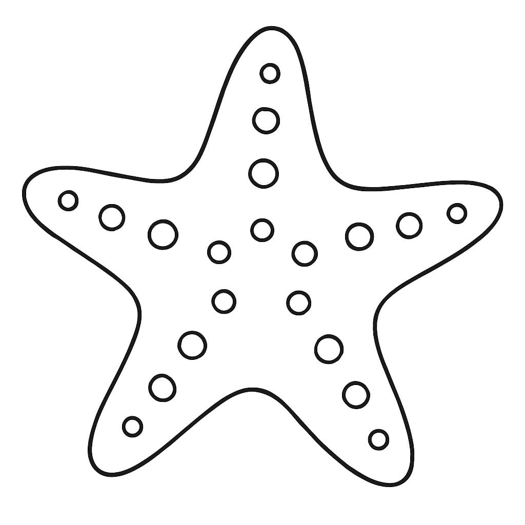 Nakreslete Hvězdice k vytisknutí omalovánka