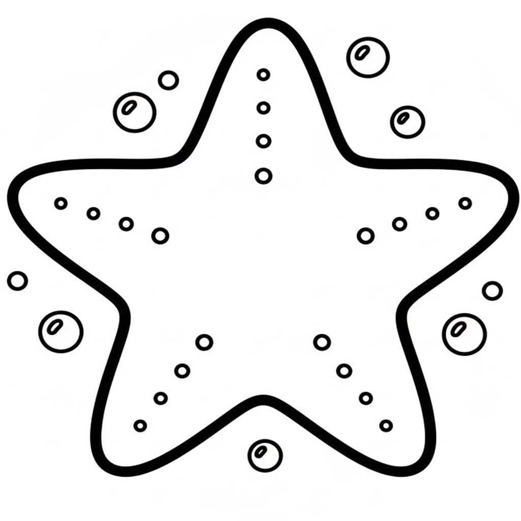 Nakreslete Hvězdice u dětí omalovánka
