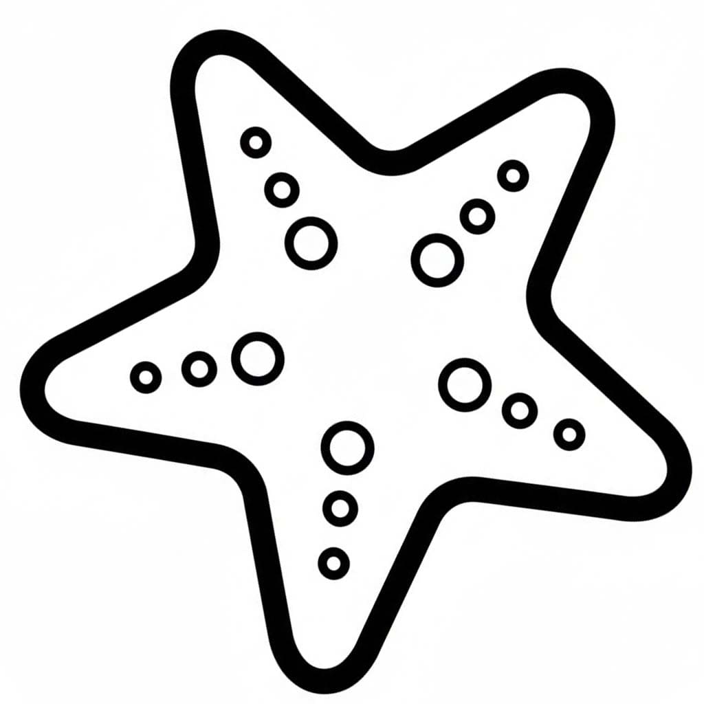 Nakreslete Hvězdice zdarma snadný omalovánka