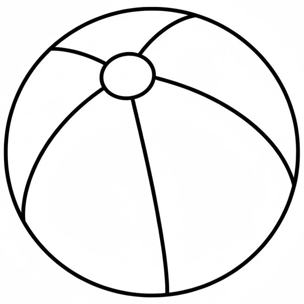 Nakreslete Míče k vytisknutí omalovánka