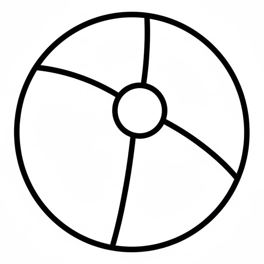 Nakreslete Míče omalovánka