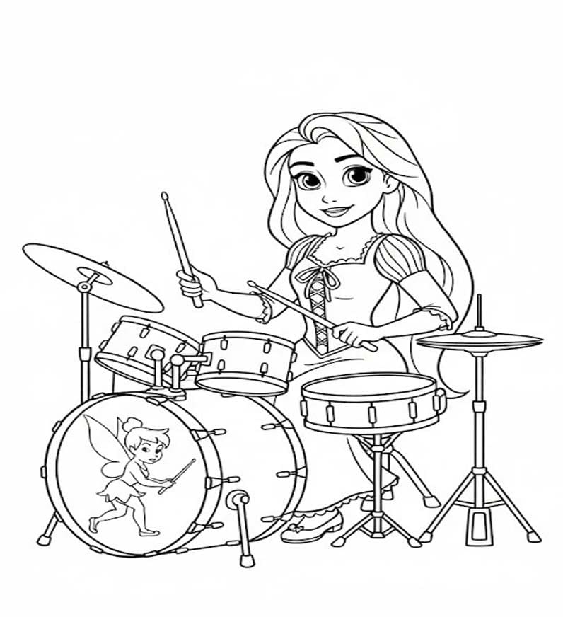 Nakreslete Na Vlásku základní omalovánka