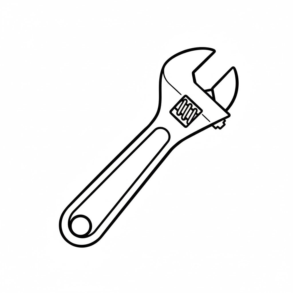 Nakreslete Nářadí pro děti omalovánka