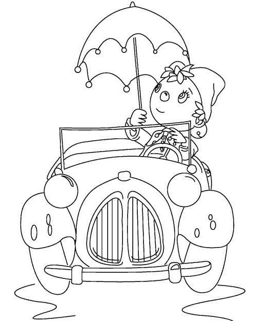 Nakreslete Noddy prostý omalovánka