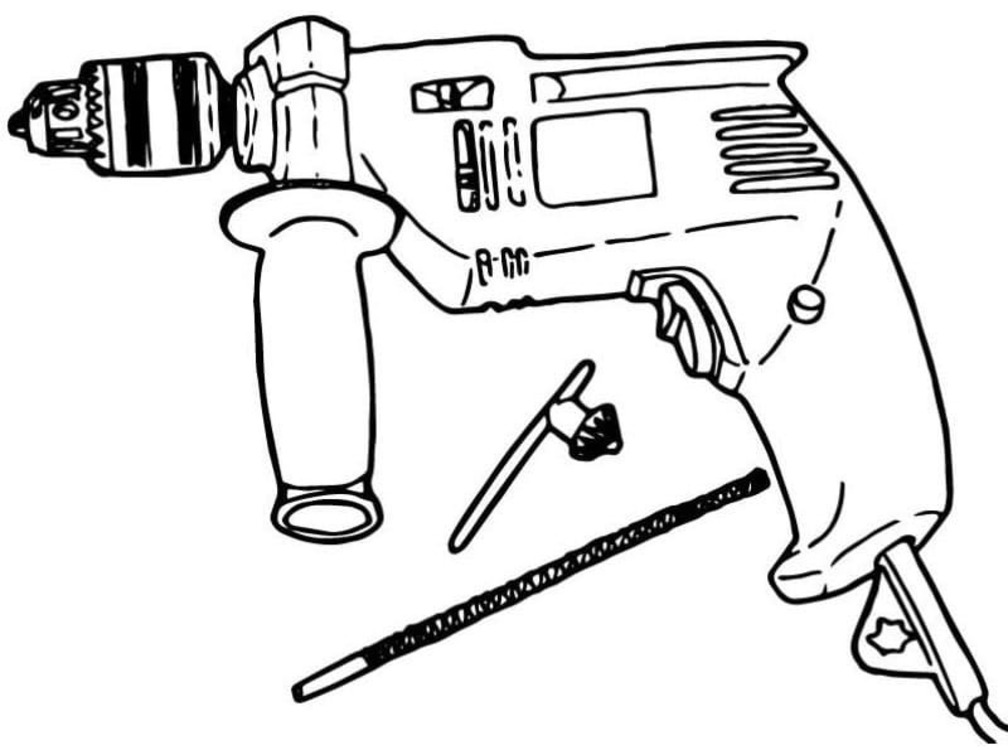 Nářadí 1 omalovánka