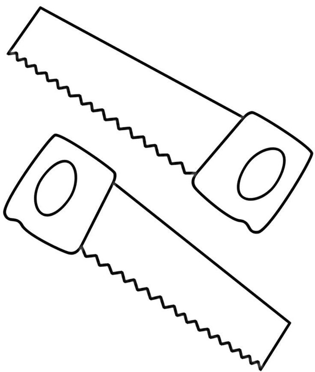 Nářadí 6 omalovánka