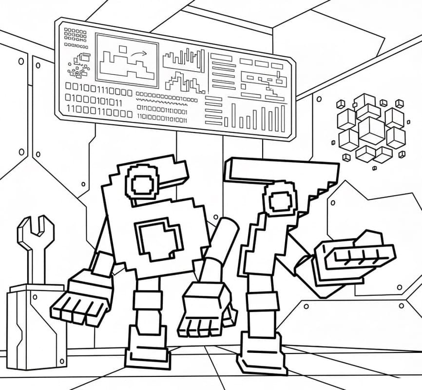 67 Brainrot prostý tisknutelné omalovánka