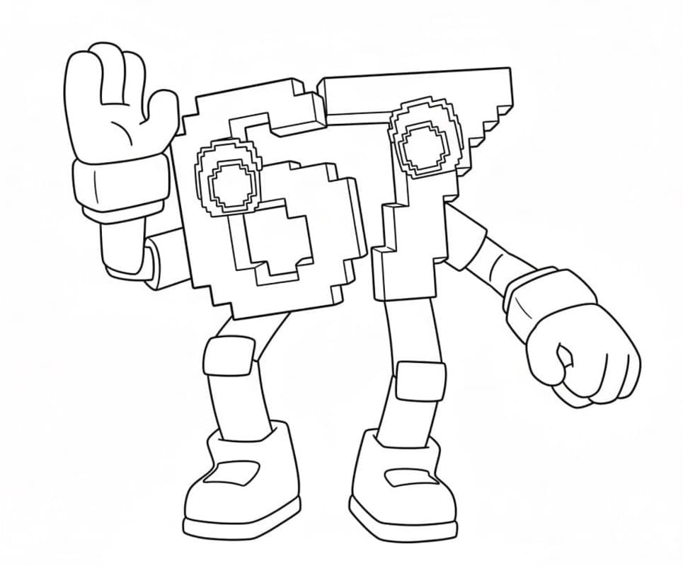 67 Brainrot zdarma pro děti omalovánka